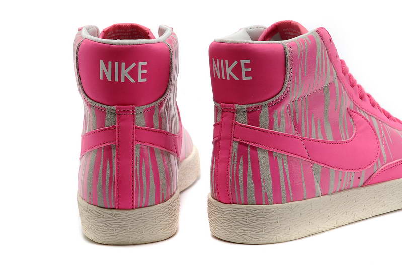 Nike Blazer Mid Suede chaussures des femmes creme rose (2)